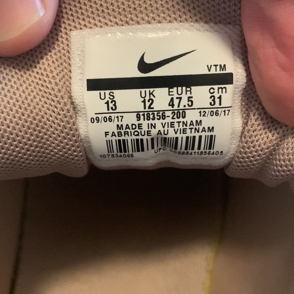 Nike airmax 97 Men’s size 13 ultra sand 2017 - Picture 6 of 7